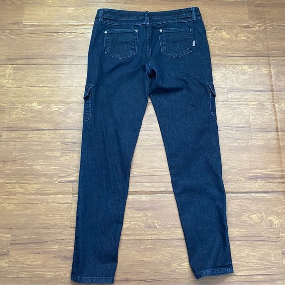 Patagonia Cargo Blue Jeans Outdoor Women Size 31 - Picture 2 of 12